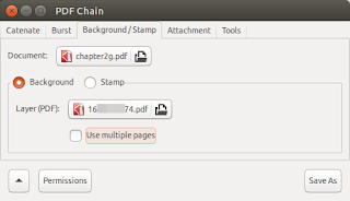 PDF Chain background/stamp screenshot