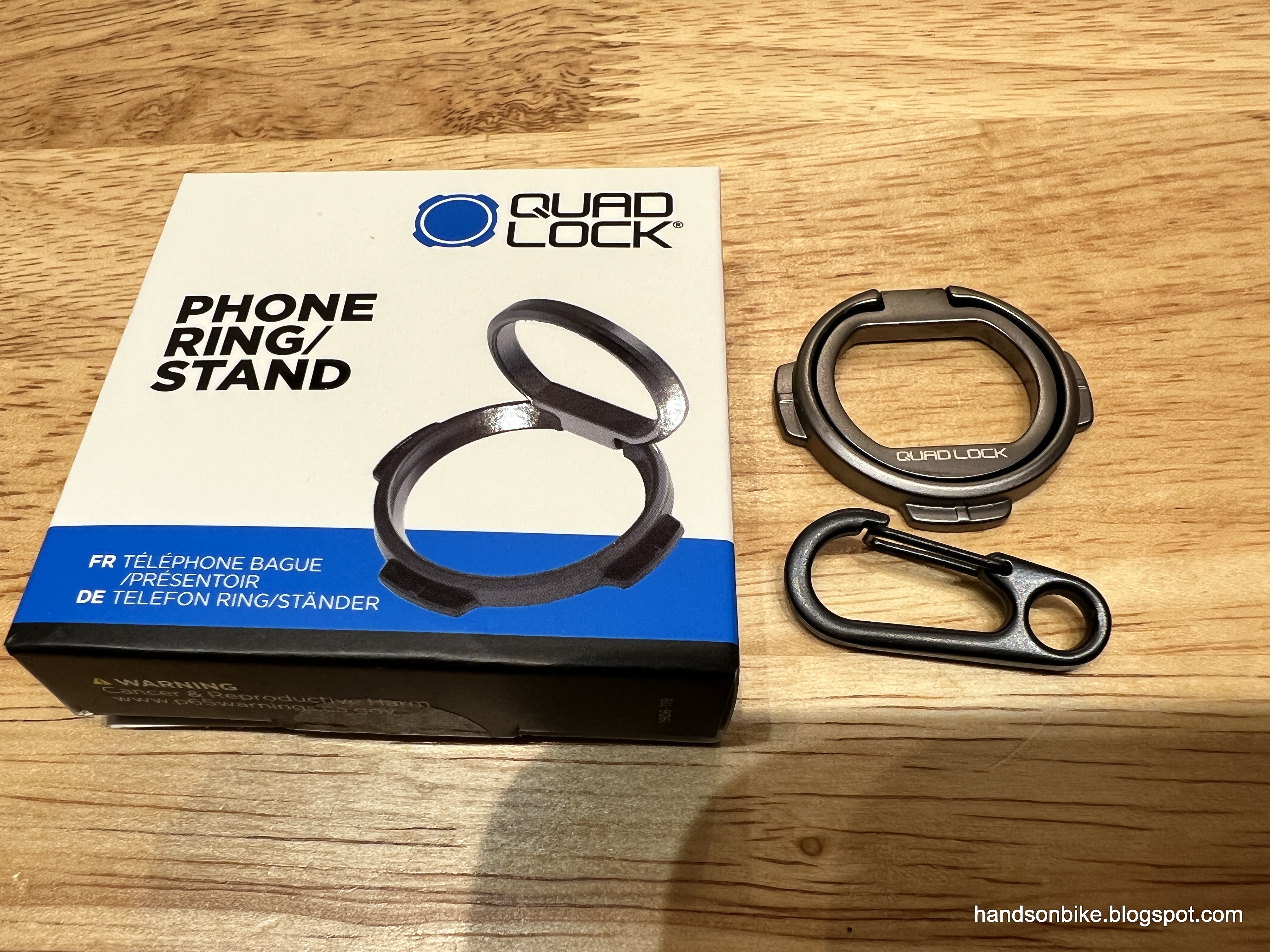 Quad Lock Phone Ring and Stand