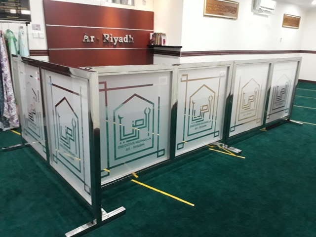 Pembatas Masjid  Penyekat Ruang  pembatas ruang masjid 