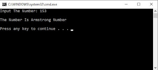 Find Out The Given Number Is Armstrong Number Or Not.