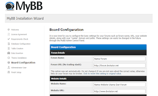 Cara Membuat Web Forum Menggunakan MyBB Di Hosting