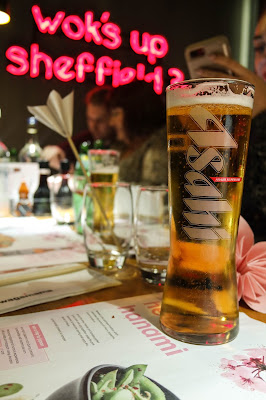 Karakuchi Pairing Menu with Wagamama & Asahi Beer on Typewriter Teeth