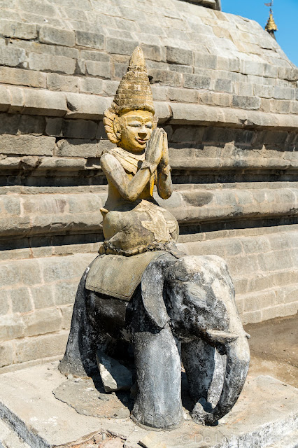 pagode Ratanamanaung-Mrauk-U-Birmanie-Myanmar