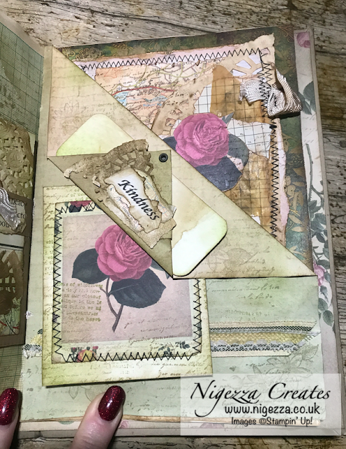 Nigezza Creates My First Junk Journal: Dictionary Page Insert For Folded Page Pocket