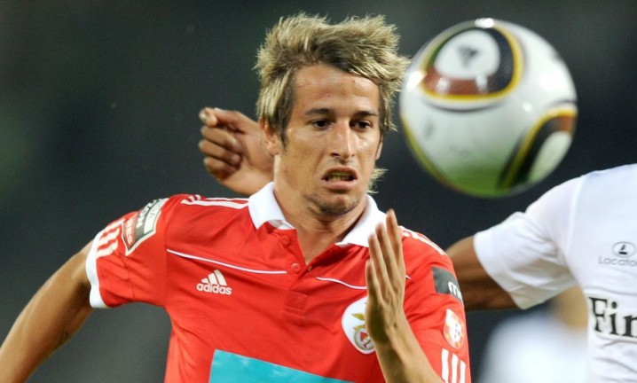 Fabio Coentrao plays for the Portuguese national football team as wingback