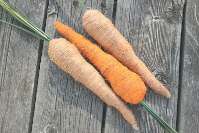 DIY Easter Decor Carrots