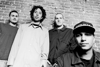 Los integrantes del grupo Rage Against the Machine.