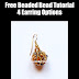 Free Beaded Bead Earring Tutorial