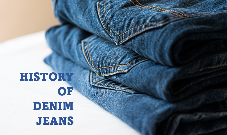 History of jeans pants