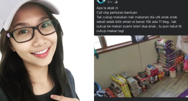 Dayana Roza tegur sesetengah sikap masyarakat yang pentingkan diri dan tamak masa minta bantuan. Masih ramai lagi orang yang ikat perut.