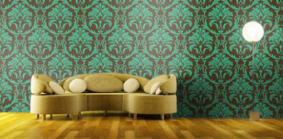 wall decor - Damask Wall Wallpaper Collection