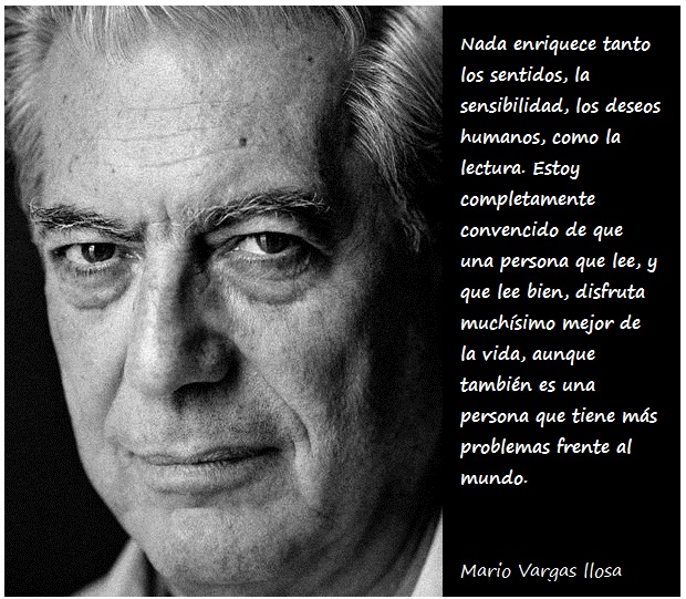 Frases De Mario Vargas Llosa Sobre La Vida - Mario Vargas Llosa Wikiquote