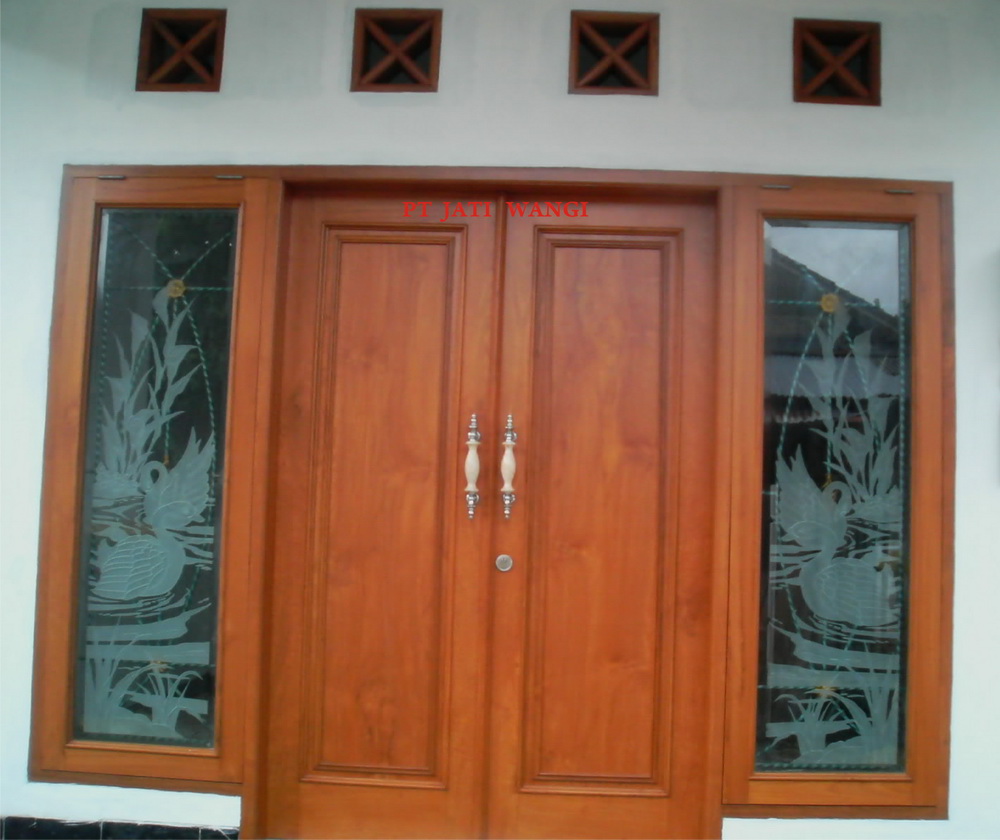 PINTU UTAMA Hrg 5jt yang dipisah pintu dan jendelanya, kalau gendong 4 ...