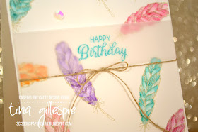 scissorspapercard, Stampin' Up!, CASEing The Catty, Hugs From Shelli, Beautiful Bouquet, Watercolour Pencils