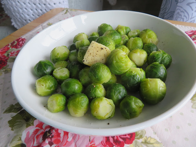 Steamed Brussels Sprouts