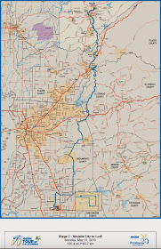 Tour of California Stage 2 Map 2015