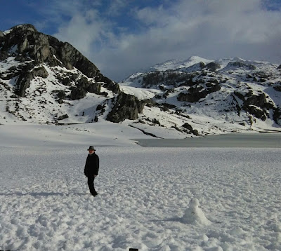 Lago Ercina. Grupo Ultramar Acuarelistas