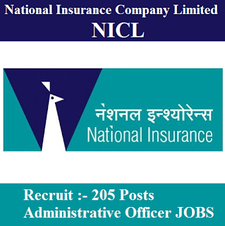 National Insurance Company Limited, NICL, freejobalert, Sarkari Naukri, NICL Admit Card, Admit Card, nicl logo
