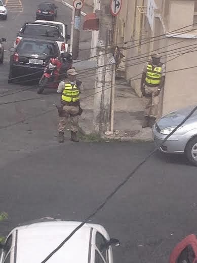 Policiamento na Almirante Barroso, isso é novidade