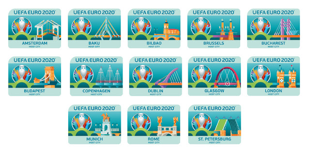 Presentan el logotipo de la Eurocopa 2020