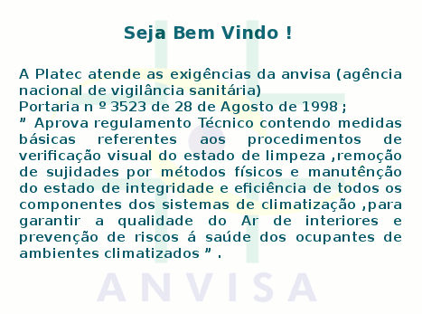 Limpesa e manutenção de ar condicionado: Carta de 