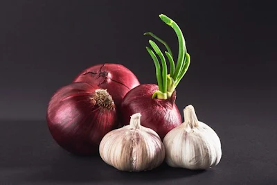 Onion and garlic