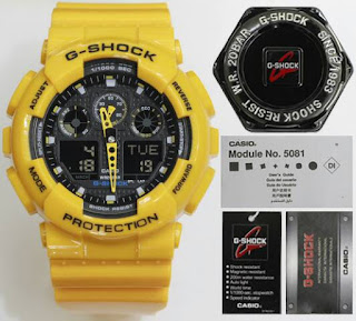 Jual Jam G shock warna kuning