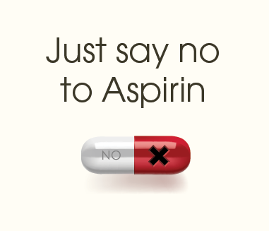 Just say no to aspirin. It's extremely toxic to cats.