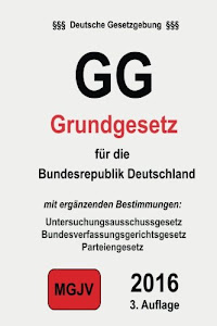 GG: Grundgesetz für die Bundesrepublik Deutschland