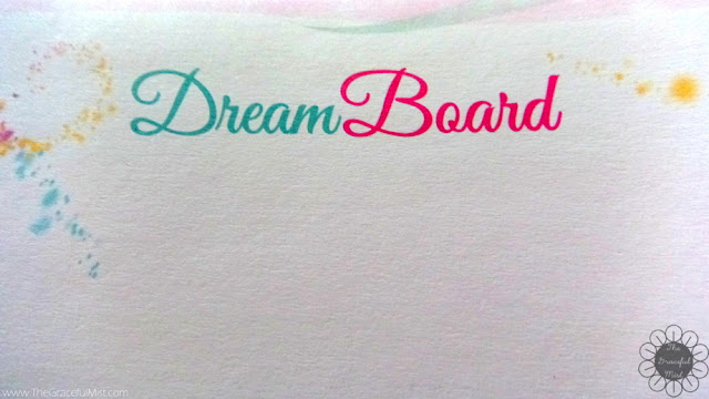 2016 Belle De Jour Power Planner: Dream Board Page Picture (Review at http://www.TheGracefulMist.com/)