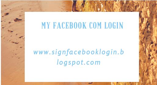 My Facebook Com Login 