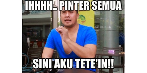 meme lucu saiful jamil