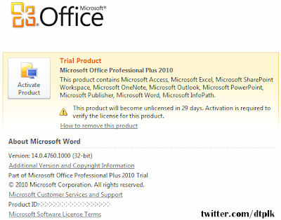 Office 2010 Trial on Install Microsoft Office Professional Plus 2010 Trial   Windows