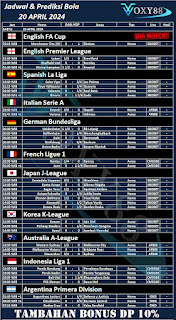 Jadwal Bola