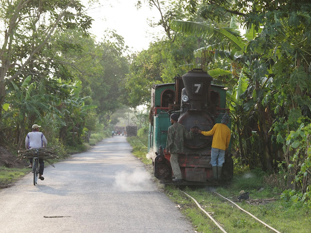 Small Steam Locomotive at Sumberharjo