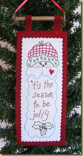 328_Bobbin Santa Orn