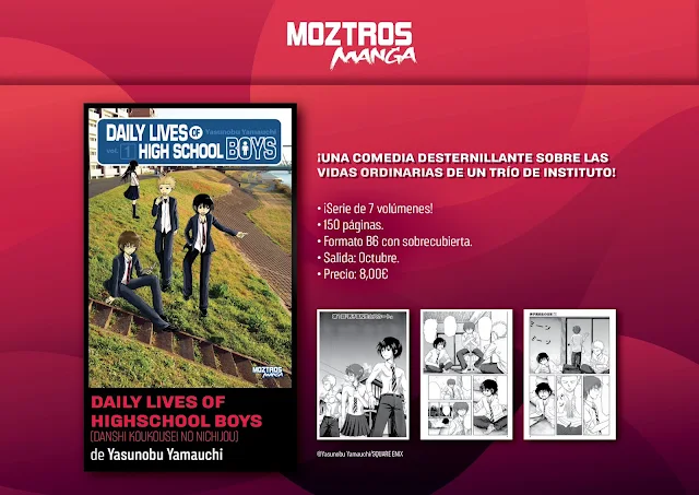 Novedades Moztros - ¡Primeras licencias manga!
