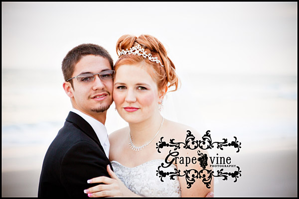 bridal portrait beach central florida wedding bride groom