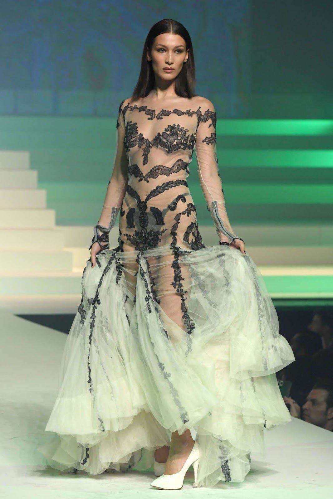 Bella Hadid – Paris Fashion Week Catwalk