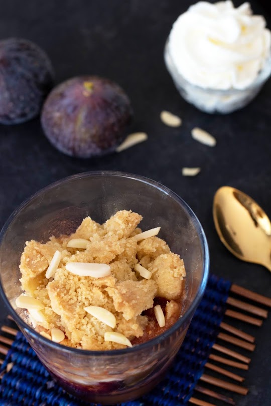 recette Crumble aux figues