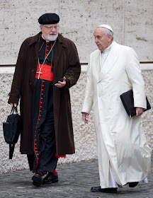 POpe Francis and Cardinal O'Malley