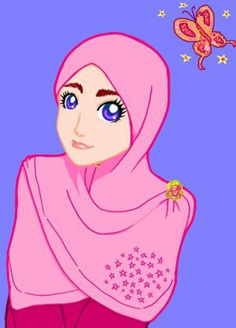 Kumpulan Gambar  Kartun  Muslimah  Sedih  Terbaru