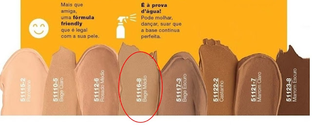 revista avon cores base matte real color trend