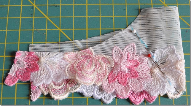 band seam pinned