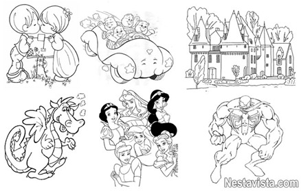 imagenes de amor para colorear. de amor para colorear.