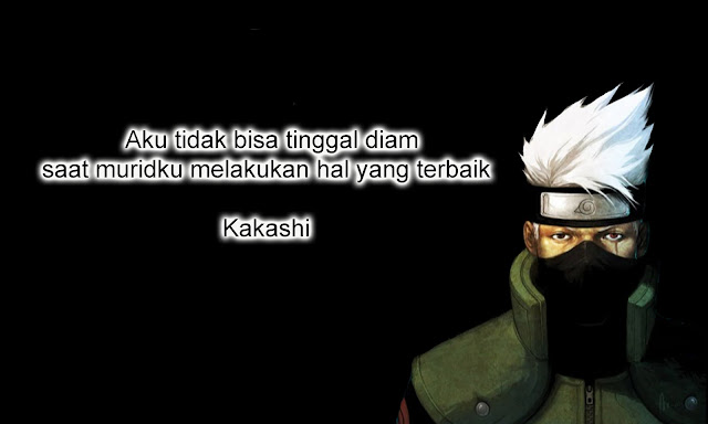 11 kata Bijak Kakashi Hatake