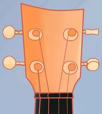 head stock ukulele