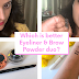 Comparing Eye Liner And Eye Powder Duo 