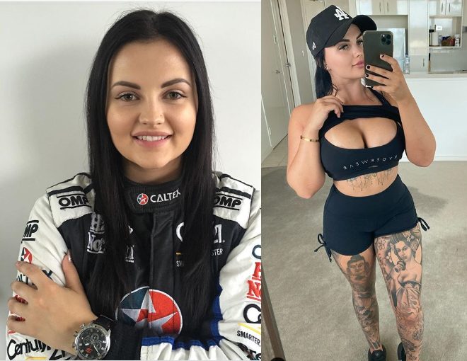 Australian Supercar driver, Renee Gracie, 25, quits the sport to become a po*rn star earning £14k-a-week (Photos)