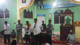 Tim Khusus Safari Ramadhan 1444 H mengunjungi Masjid Agung Kampung Kajai  Ladang Panjang Barat, Kecamatan Tigo Nagari